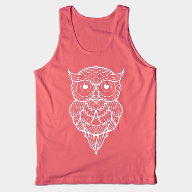 Owl Tank Top by Madhav